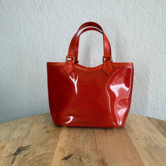 Louis Vuitton Vernis Epi Plage Mini Lagoon Orange - Picture 2 of 8